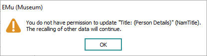 Unable to update